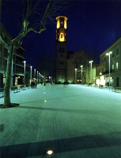 Plaça vila sant feliu Bennasar